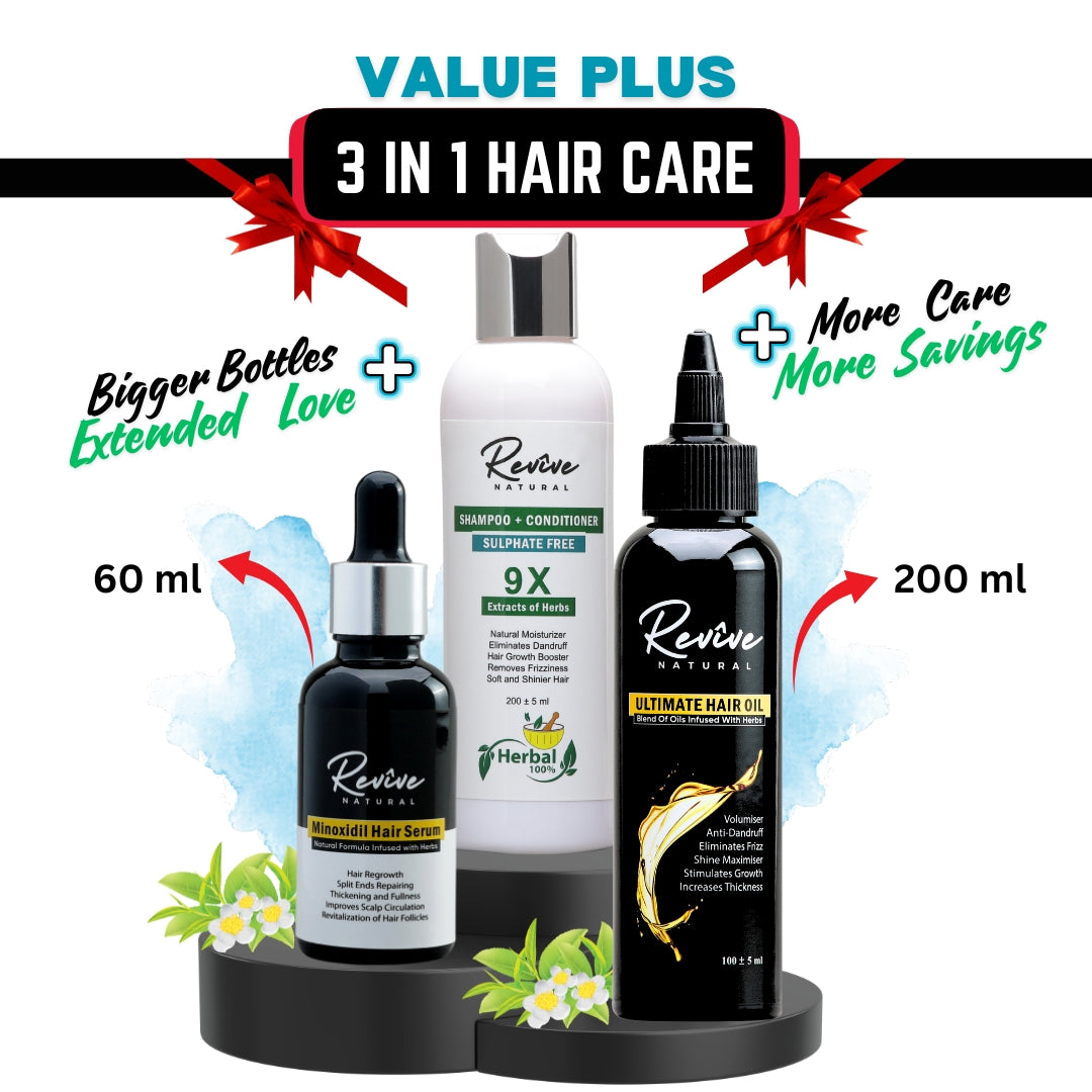 3 in 1 Hair Kit – Value Plus