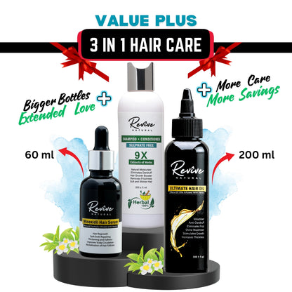 3 in 1 Hair Kit – Value Plus