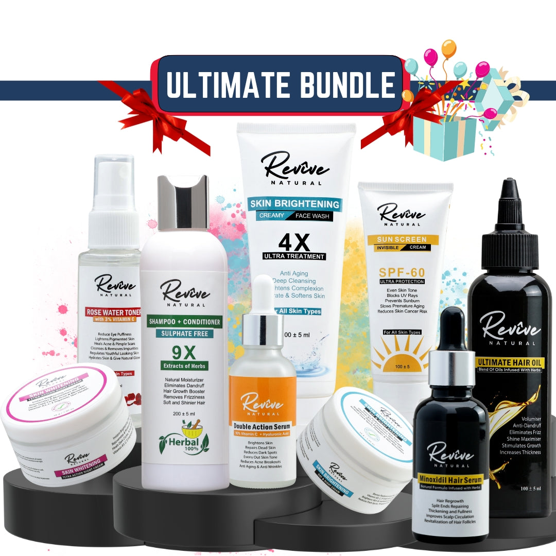 Ultimate Bundle 9 in 1  Skin & Hair Care