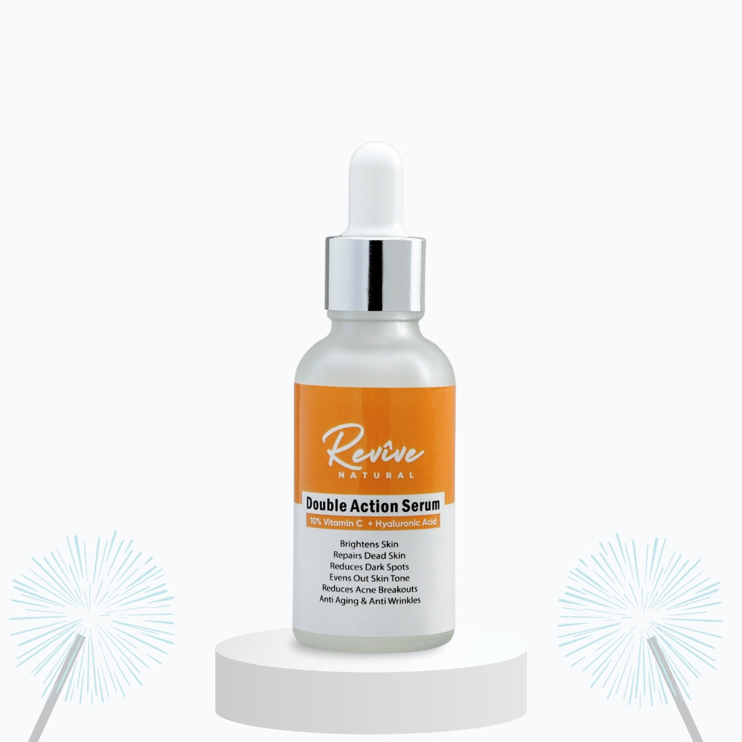 Double Action Serum - 10% Vitamin C and Hyaluronic Acid - 30 ml