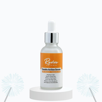 Double Action Serum - 10% Vitamin C and Hyaluronic Acid - 30 ml